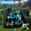 Custom Personalized Blanket Space Adventure Six Seven Soft Throw Blanket, Suitable for Family and Friends, Sofa Blanket,Home Decor Christmas gift