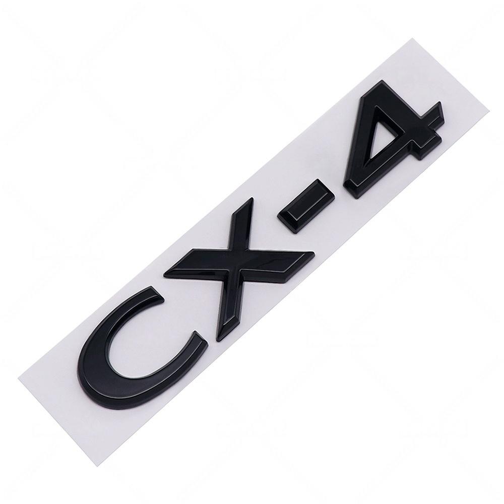 Car ABS Rear Trunk Words Letters Logo Badge Emblem Decals Sticker for Car Body Decoration Accessories