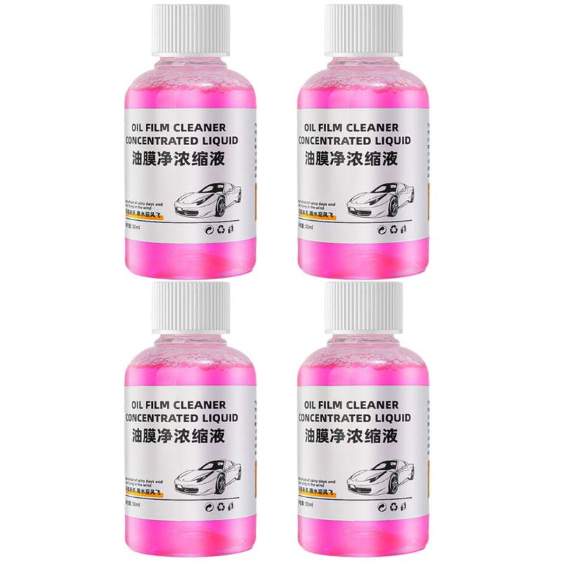 Automotive Windshield Concentrated Cleaner Car Glass Oil Film Remover Front Windscreen Glass Oil Film Cleaner for Car Cleaning