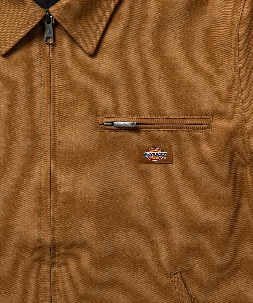 Dickies Płócienna Kurtka Robocza Malarza Brązowy Płótno Kaczka
