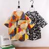 Children's Short Sleeve Summer Shirt – Hong Kong Style Casual Boys' Top