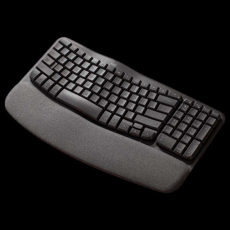 Logitech Wave Combo Wireless Ergonomic Keyboard & Mouse Set