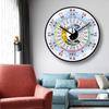 8/10inch Plastic Wall Clock Modern Design Nordic Brief Living Room Decoration Kitchen Clock Art Hollow Wall Watch Home Decor