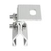 Mounting Bracket Solar Panel High Quality Photovoltaic Fixture Fixing Clamp Sliver Stainless Steel Mounting Bracket 1pc 4pcs