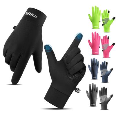 Unisex Winter-Touchscreen-Wasserdichte Samtgefütterte Outdoor-Sport-Handschuhe für Radfahren, Skifahren, Laufen