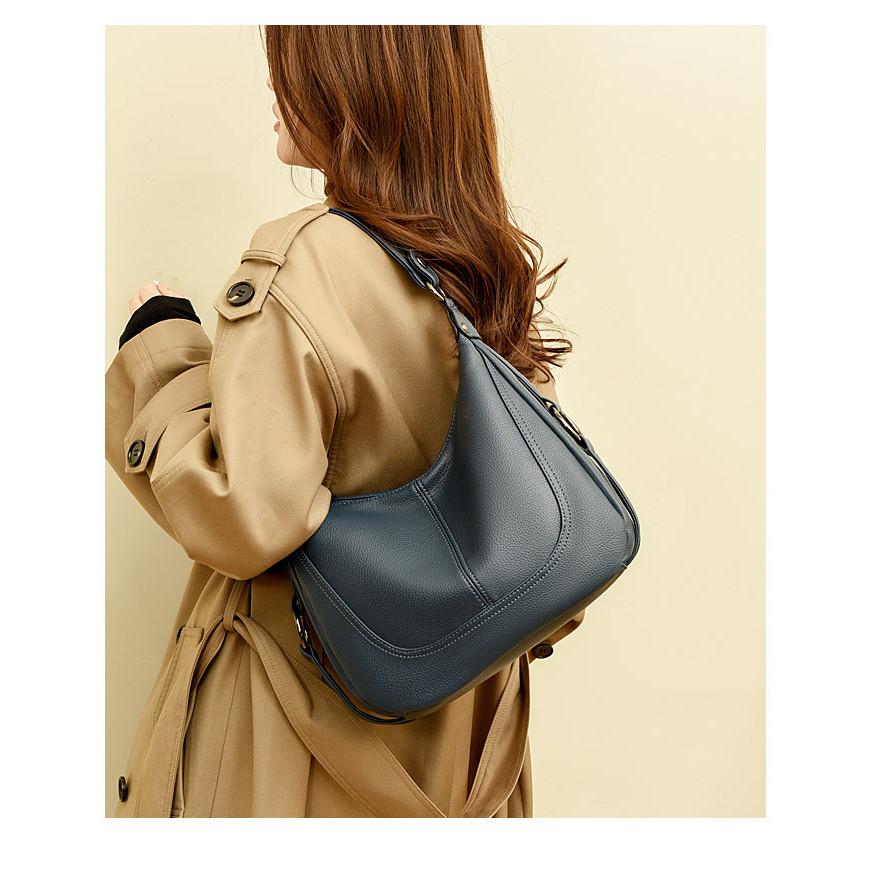 IELGY High-End Feeling Portable Large-Capacity Commuter All-Match One-Shoulder Messenger Tote Bag