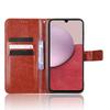 Suitable for Samsung Galaxy A17 phone case A25/A16 phone leather cover flip cover 3 crazy horse pattern A15 card slot A56