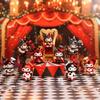 TOP TOY Sanrio Charaktere Poker Serie Gachapon Blind Box Figur Weichvinyl PVC Geschenk Geburtstagsgeschenk Kuromi Charakter Sammlerstück "Kuromi Kingdom" [1