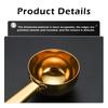 1pcs With Sealing Clip Measuring Spoon Stainless Steel Long Handle Spoon Portable Coffee Spoon  Home