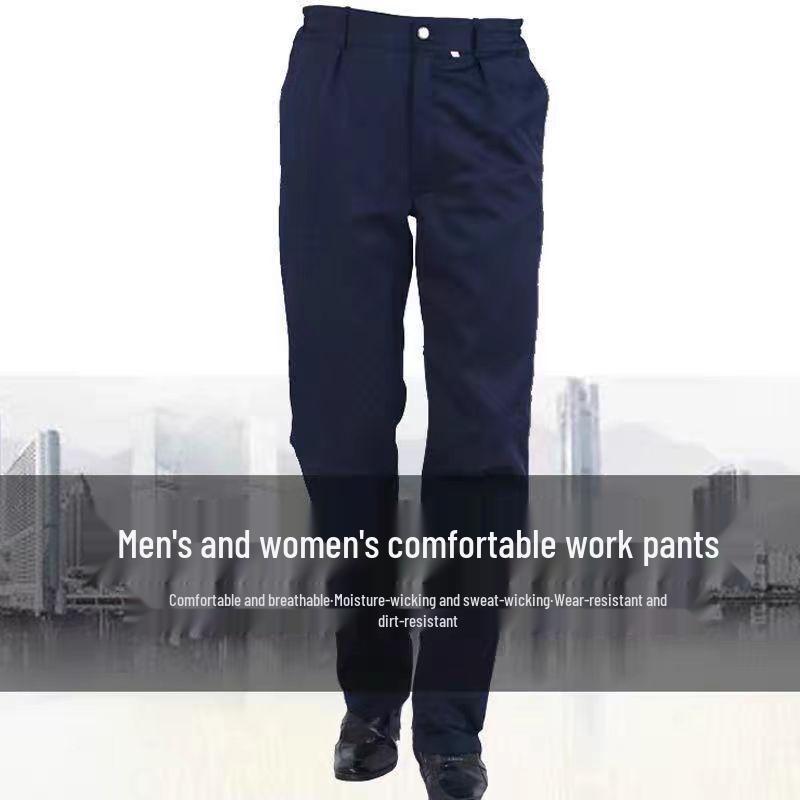 Men's Durable Long Sleeve Workwear Set - Comfortable Anti-Wear Auto Repair Overalls for Spring & Autumn