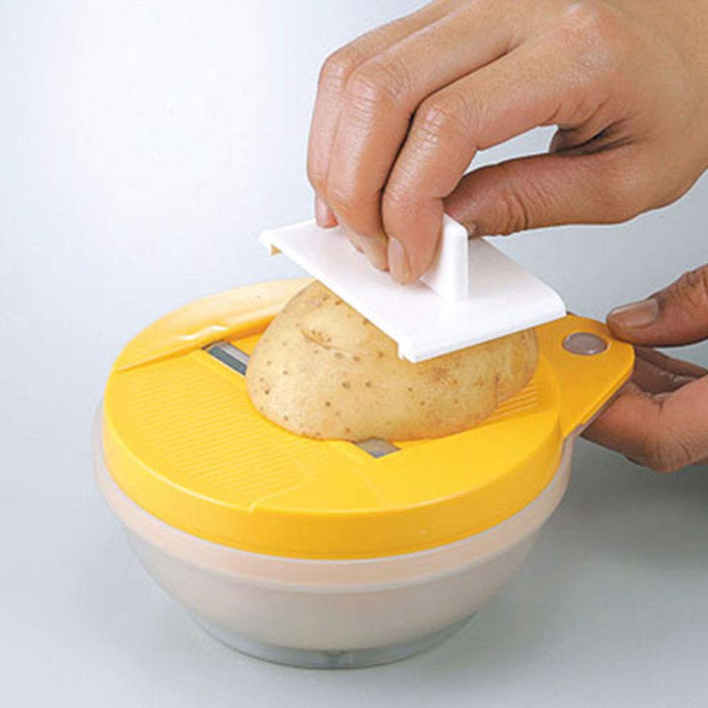 Akebono Sangyo Chips Maker with Made In Make Chips In the Microwave with the Included Slicer and Holder for Easy and Safe Chips To Product Size