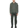 STONE ISLAND Garment Dyed Hoodie Musk Men Tops Green 801563160-V0159