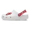 [Crocs] Sandals Disney Minnie Mouse Classic Clog Kids White/Red