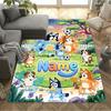 Christmas Adventure Pencilmates Customizable Name Area Rug Suitable for Game Room Playrooms Decorate room Bedrooms Antislip Carpet Anime Office Decor