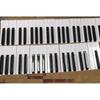 88-Key Piano Accessories Set: White & Black Leather Keys, Glossy/Matte Finish