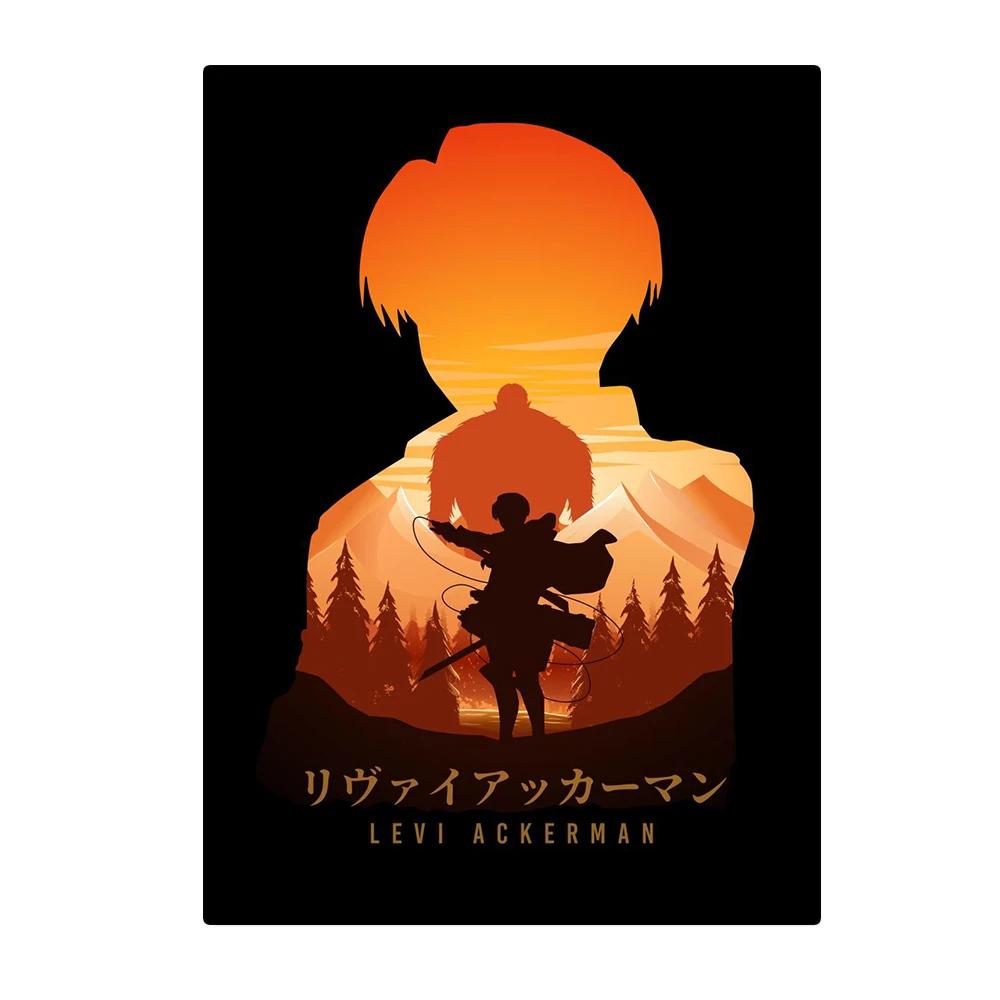 Japanese Classic Anime Poster Picture Prints Canvas Painting Bedroom Living Room Decor Wall Art Vintage Mural Without Frame