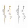 Versatile Pendant Earrings Tassel Flower Earrings Elegant Fringe Hoop Earrings  Stylish Occasions