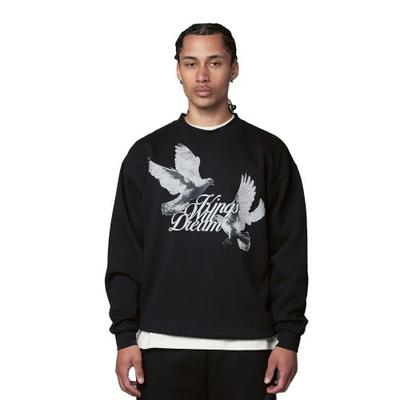 Kings Will Dream Mens Studio High Flying Doves Crew Neck Sweatshirt