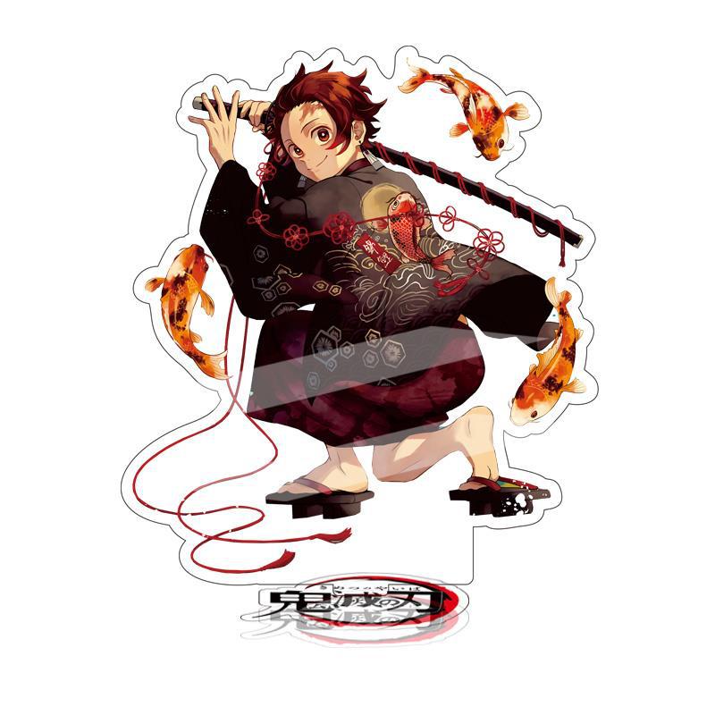 

Animation Demon Slayer Acrylic Standee Figure Kamado Tanjiro Nezuko Zenitsu Agatsuma Merchandise Collector-Worthy Display Decor 15mm