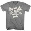 Bruce Lee Jeet Kune Do Los Angeles 1967 Men's T Shirt LA Kung Fu Legend Ninja