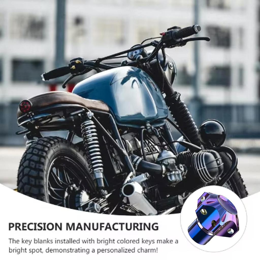 Motorradschlüsselkopfabdeckung - Motorradschlüssel-Schutz, Aluminium-Schlüsselspitzenabdeckung für