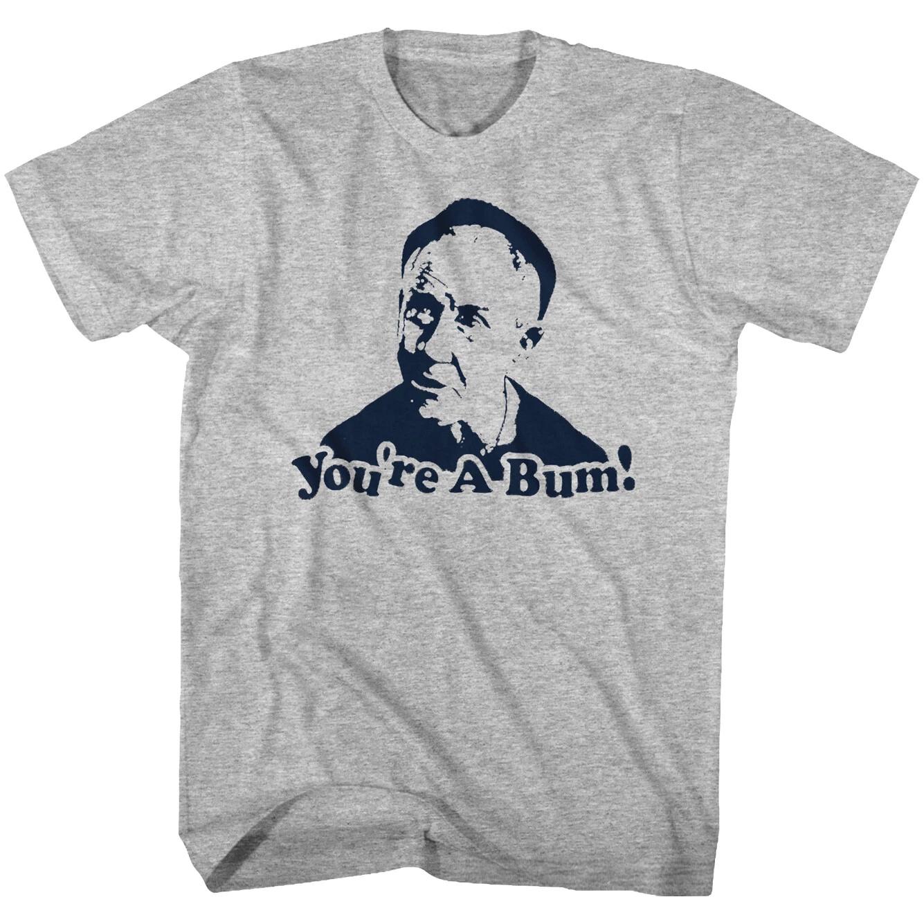 Rocky Movie Mick Tells Rocky You re A Bum Men s T Shirt XL