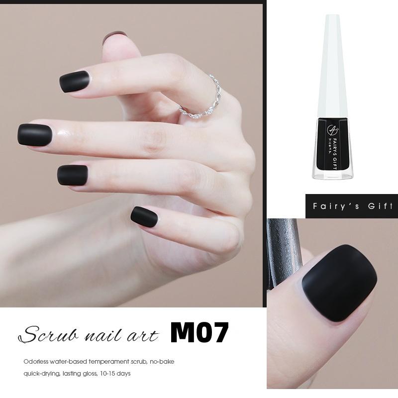 New Water-based Matte Nail Polish Matte Matte Non-tearable No-bake Quick-drying Long-lasting Nail Polish