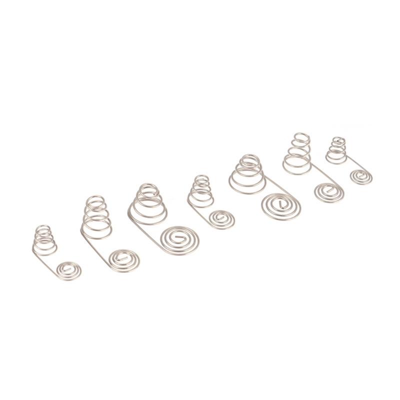Reliable Metal Coated Battery Coil Contact Plate Coil Springs For 2A Battery Consistent Electrical Linkage