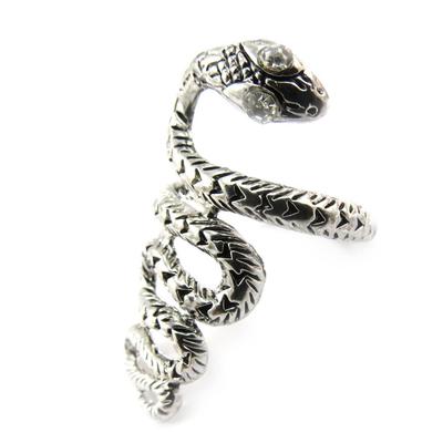 Silberner Designerring „Temptation“.