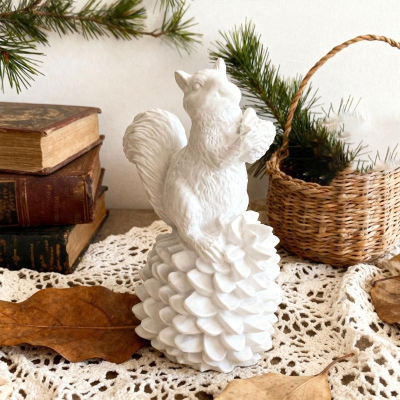 Detaillierte Schmuckornament-Formen Eichhörnchen-Form Dekorative Bastelformen Handgemachte Ornament-Formen zur Herstellung von Harz