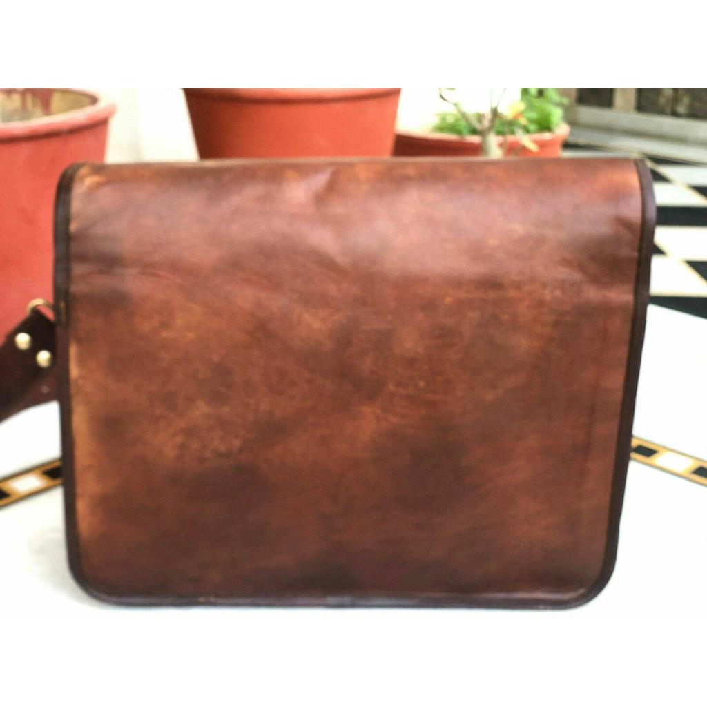 New Designe Women's Vintage  Leather Classic Messenger Shoulder Satchel Bag