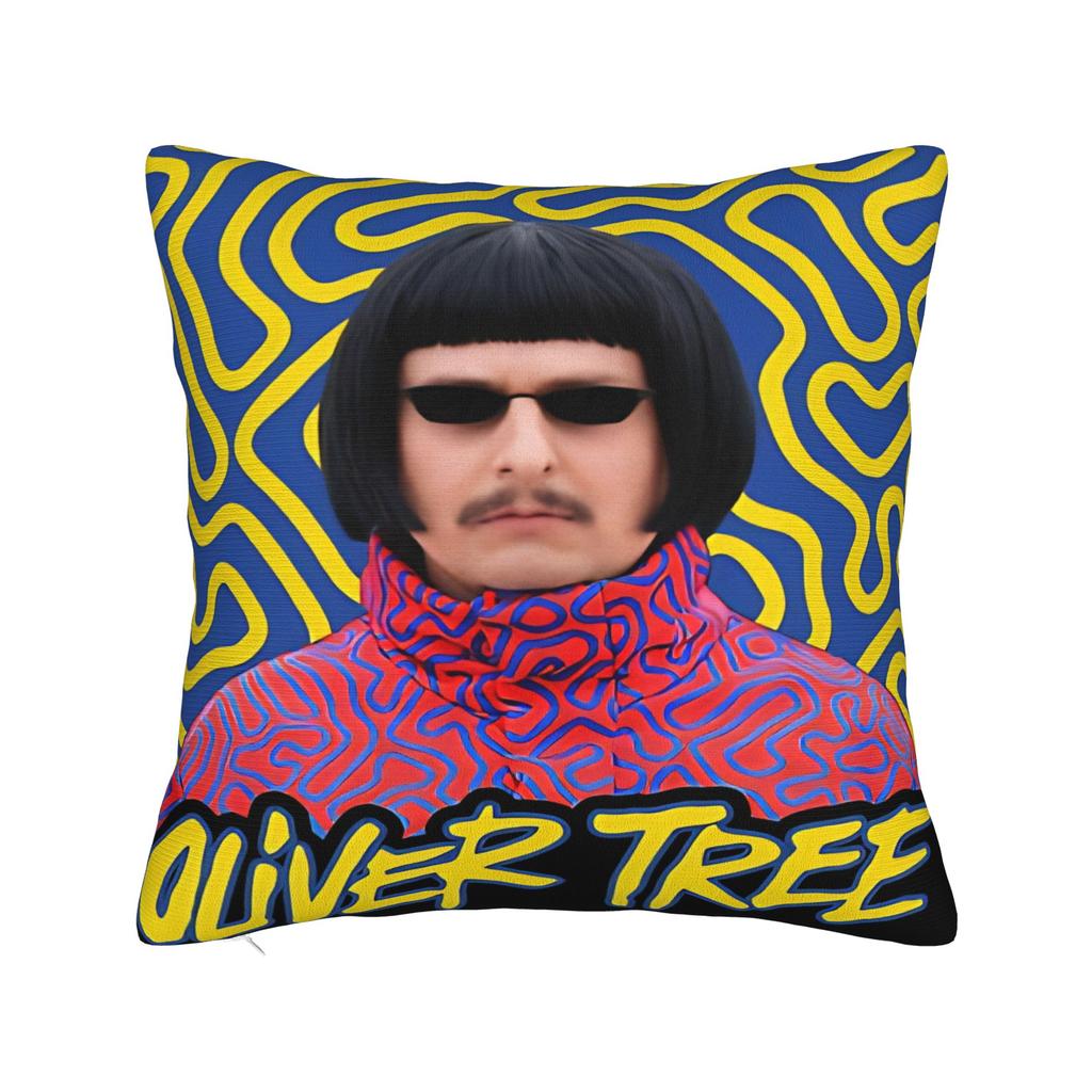 Oliver Tree Rest In Peace 1993 to 2026 Memorial Pillow Cover Vintage Pillow Case For Living Room Sofa Comfy Pillowcases Gift