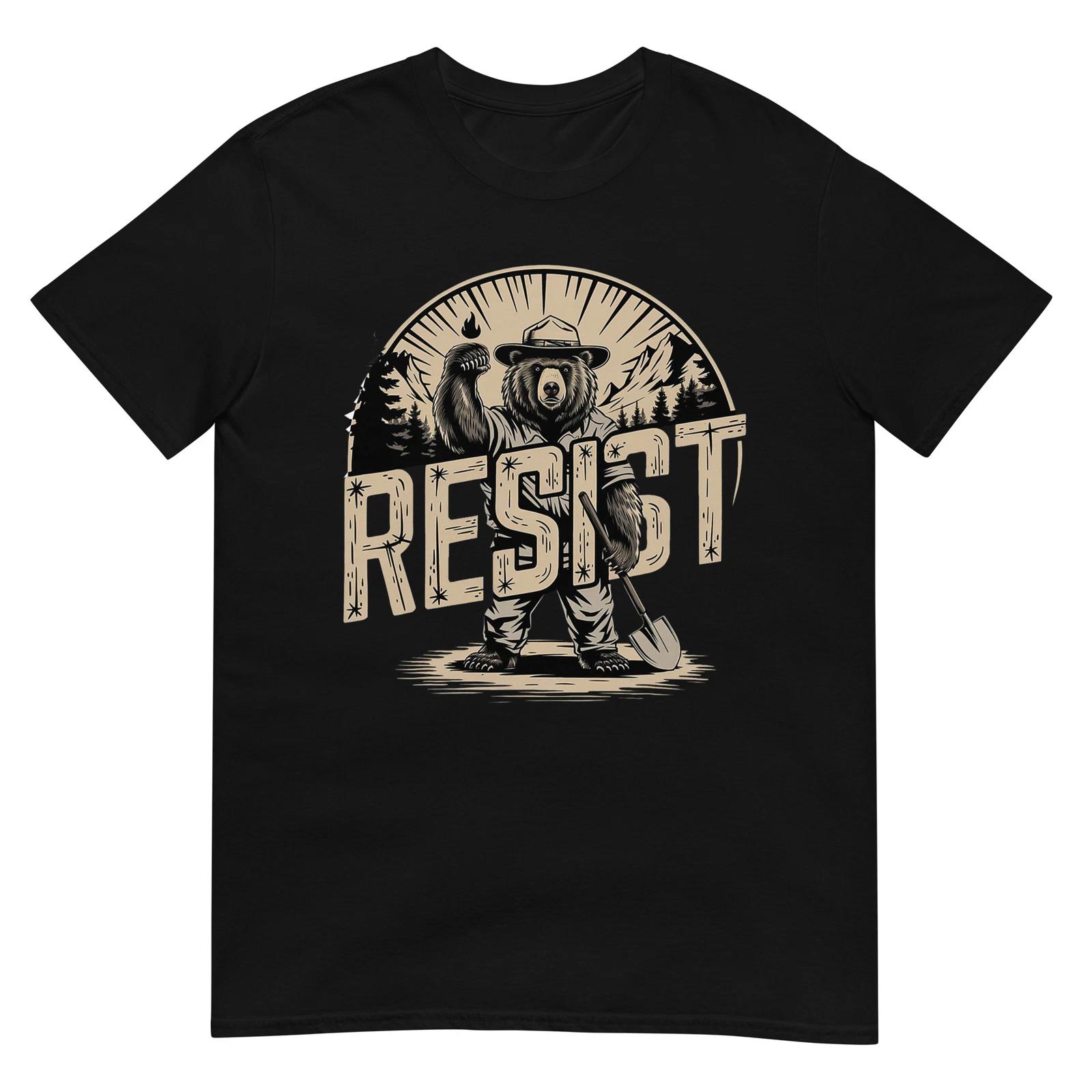 

Смешная футболка Национального парка The Resist S