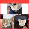 Pu Woven Beach Tote Bag For Summer Vacation And Casual Travel