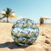 1pc Daisy Field Pup Theme Soccer Ball Football, Size 5, Lightweight PVC, Durable Outdoor Training Soccer Ball, Gift M61485