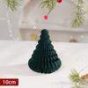 Christmas Decorations Three-dimensional Honeycomb Paper Folding Small Christmas Tree Desktop Ornaments Window Atmosphere Scene Layout