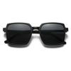 9506 New Retro Set Of Sunglasses Men Big Square Magnetic Clip Sun Glasses TR Frame Prescriptio -0.5 -1.0 -2 to -6