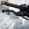 Moto Accessories Short CNC Adjustable Brake Clutch Levers 3D Rhombus New Levers For Yamaha Tenere 700 Tenere700