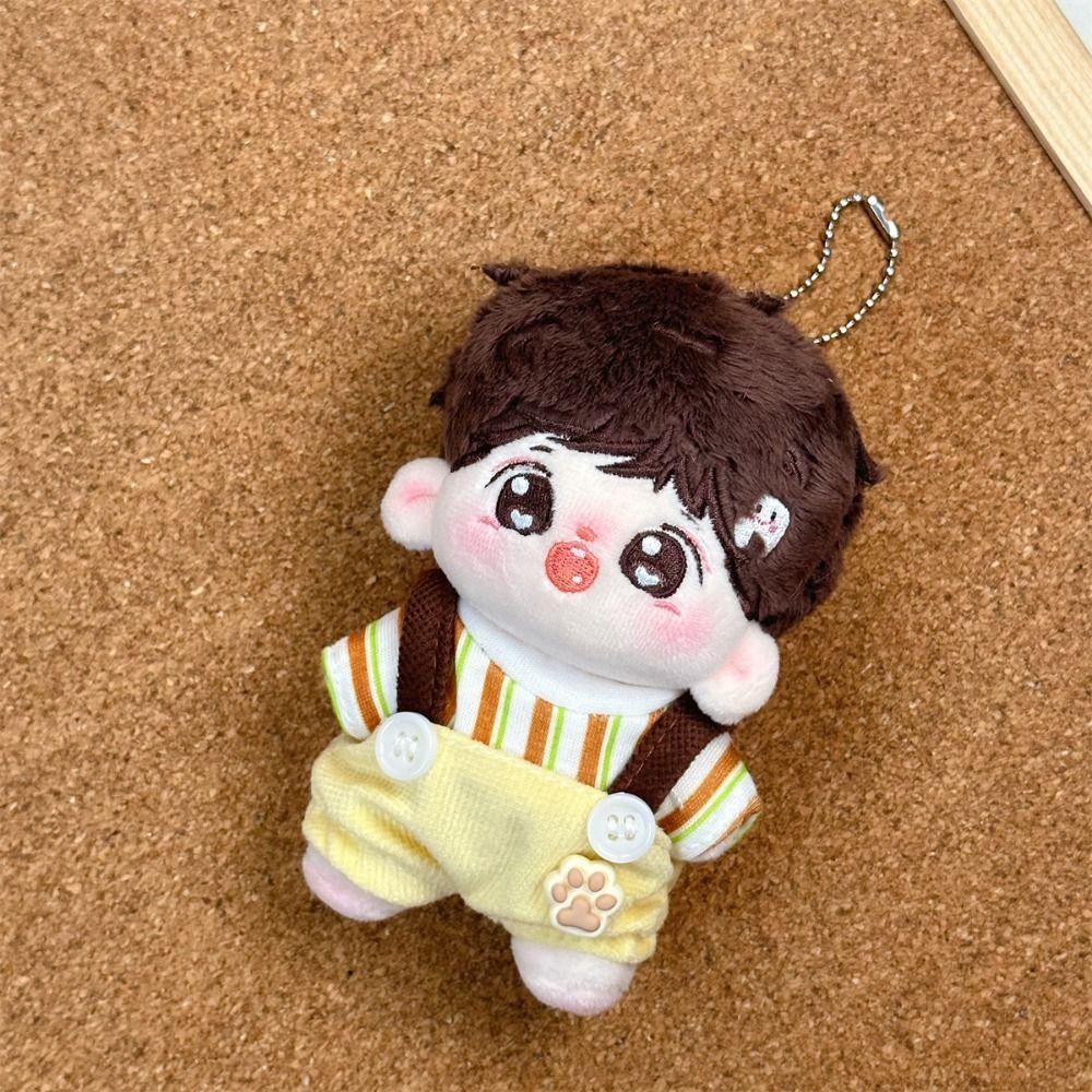 10CM Size Cotton Doll Rompers Soft Cotton Mini Doll Clothes Plush Doll Outfit  Doll Dressing