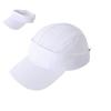 Quick Dry Women Sun Hat Solid Color Empty Top Hat Foldable Sunscreen Baseball Hat  Surfing