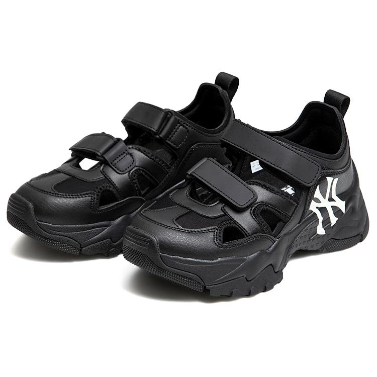 New MLB Sandal Chunky Mask Sports Sandals Unisex Black 3ASDCH133-50BKS
