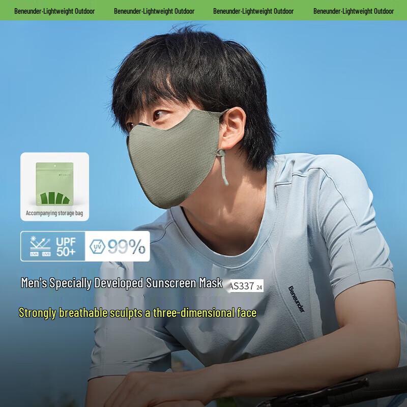 

Beneunder Ultra-Breathable Full-Face UV Protection Mask