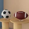 Triangular Acrylic Display Ball Stand Thickened Soccer Volleyball Holder Ball Storage Rack for Basketball Display