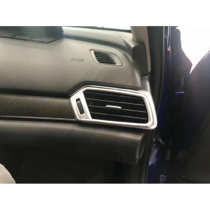 Interior Front Side A/C Vent Cover Trim For 2018- Honda Accord Sedan Matte