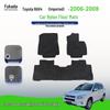 Black Nylon Floor Mats for 06-08 Toyota RAV4 (Import)