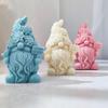 Epoxy Dwarf Plaster Mold for Soap Gnome Resin Molds Christmas Home Decoration