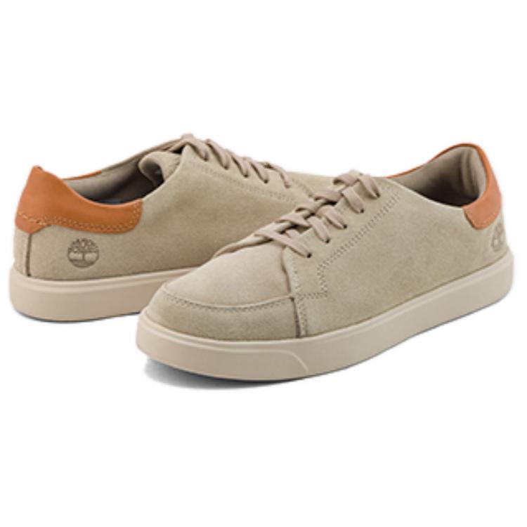 Timberland Emerson Street Casual Comfortable Lightweight Breathable Low-Top Sneakers Men sneakers Light-Gray-Brown A6BVJEO3