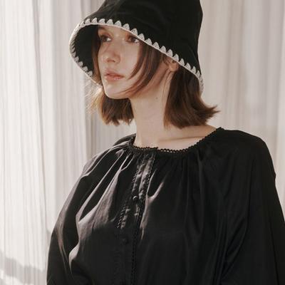 ALLINCOMPLETE Triangle Stitch Bucket Hat (3 Colors)