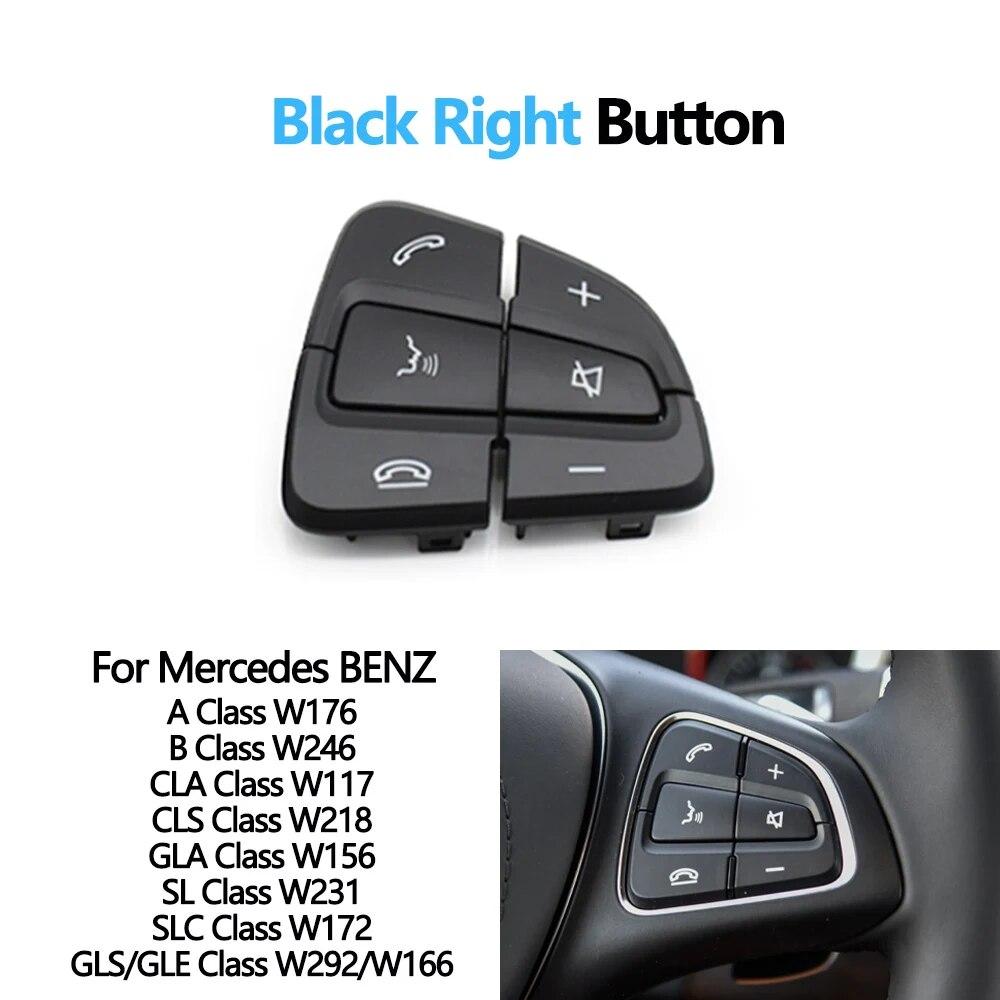 

W166 W156 W246 Автомобильный многофункциональный переключатель управления на руле, кнопки телефона, ключ для Mercedes BENZ AB GLS GLE Class 0999050600 Right Button