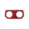 Car Rear Armrest Exhaust Back Air Vent Outlet AC Trim Cover Interior Decorative Accessories For Jeep Wrangler JL JT 2018+